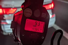 The motorist was previously stopped by the police in 2021 at the same location