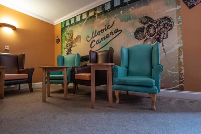 Whether it’s chatting in the café, watching a film in the cinema room, relaxing in the Namaste Lounge or pottering around the extensive gardens, there is something for everyone here.