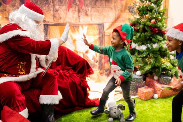 Santa and the Elf