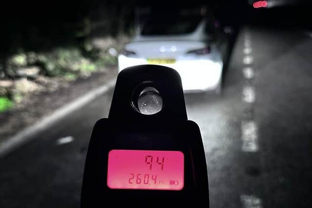 The driver was reported. Image: BCH Road Policing Unit