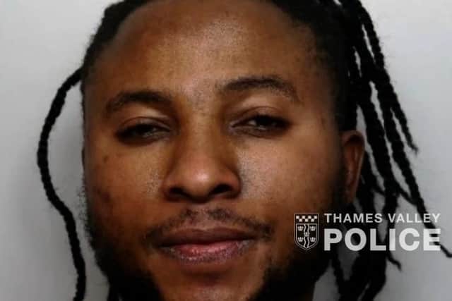 Emmanuel Sakyi is wanted by police for causing death by dangerous driving following an incident in Milton Keynes in which his seven-month-old daughter died
