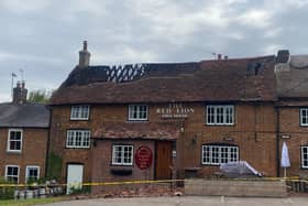 A photo of the Red Lion taken today. Photo by Nigel Wright