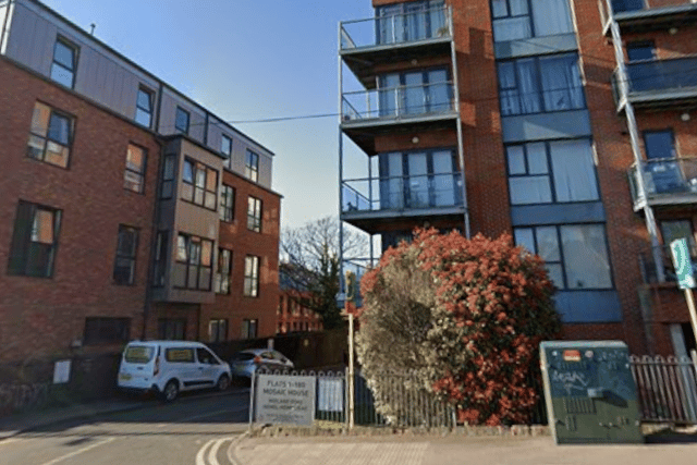 A suspect allegedly gained entry to the block of flats in Hemel Hempstead