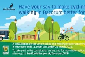 Respond to the Dacorum LCWIP consultation by 23 March
