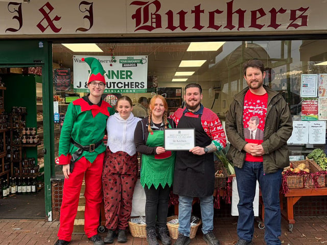 J&J Butchers (Warners End) won Best Community Business Award.