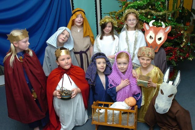 Nativity play at Hobletts Manor School, Hemel Hempstead.