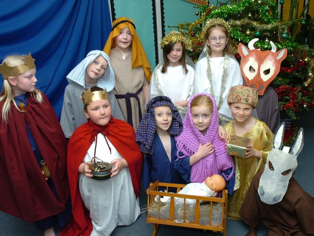Nativity play at Hobletts Manor School, Hemel Hempstead.
