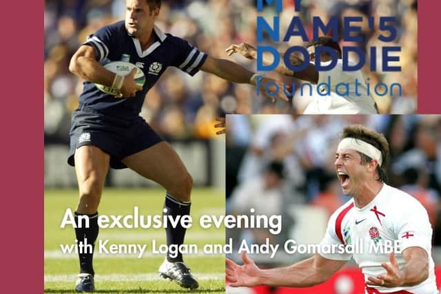 The former rugby union players will be talking about neurodiversity and the benefit of sport.