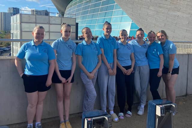 The DSSC squad pictured in London.