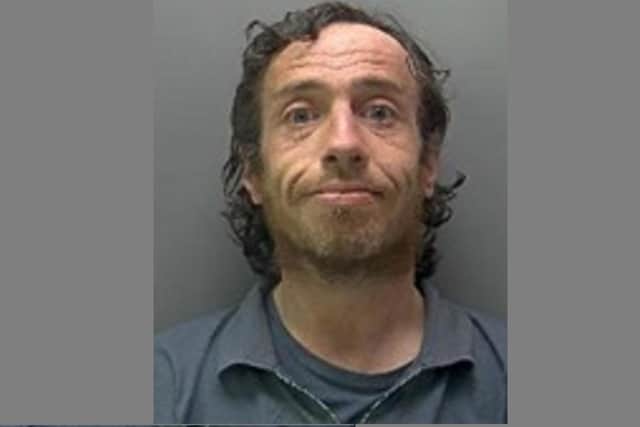 Police officers are searching for Robert Ward