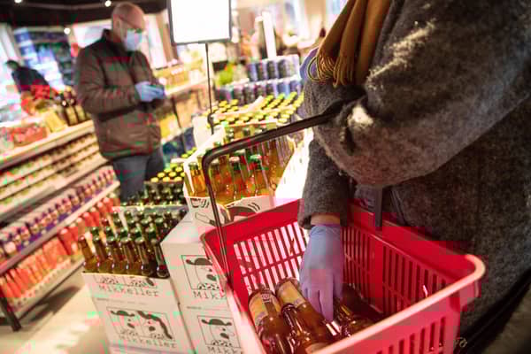 Shopping. (Photo by FRANK CILIUS/Ritzau Scanpix/AFP via Getty Images)