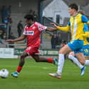 Debutant Brandon Barzey in action at Torquay on Saturday. Photo: HHTFC.