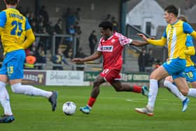 Debutant Brandon Barzey in action at Torquay on Saturday. Photo: HHTFC.
