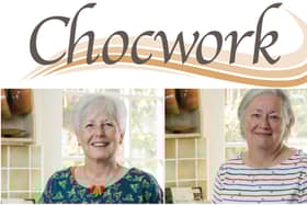 Anne Barnes and Caroline Scott will open Chocwork on Saturday at Boxmoor Trust Centre in Hemel Hempstead.