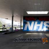 Street art dedicated to the NHS at a skate park in Milton Keynes (Photo: Catherine Ivill/Getty Images)