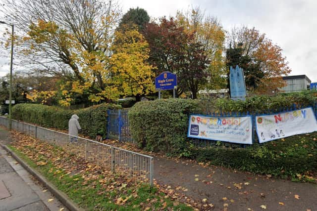 Maple Grove Primary School, in Hemel Hempstead. Photo: Google Maps Street View