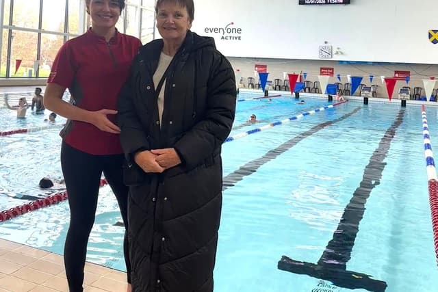 Pauline, 72, conquers lifelong fear of water thanks to Westminster Lodge ...