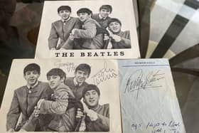 The Beatles' signatures expected to make five figures