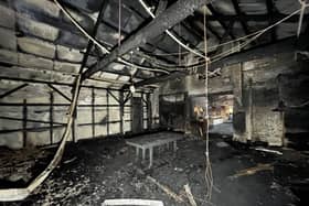 The destruction caused