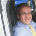 Cllr Paul Zukowskyj in the truck