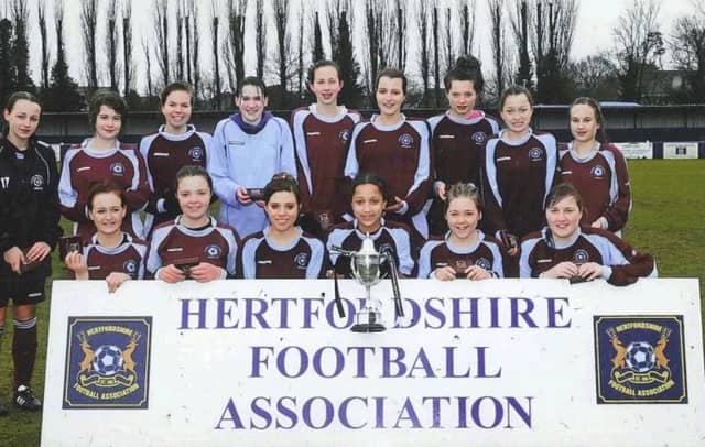 Hemel Girls U16s in 2012