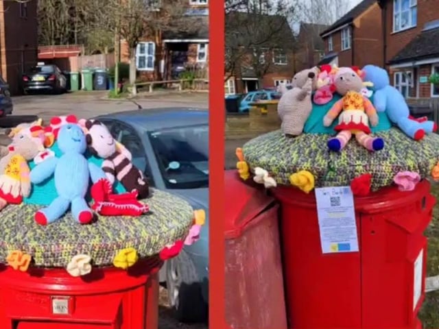 This In The Night Garden-themed topper can be spotted in Northend Farm
