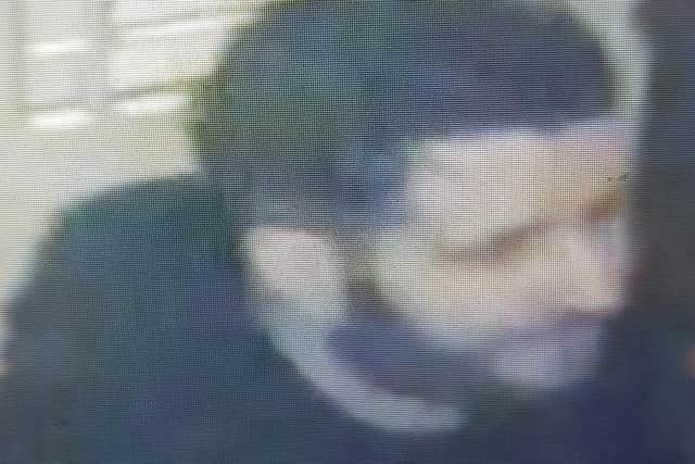 Police want to speak to the man pictured