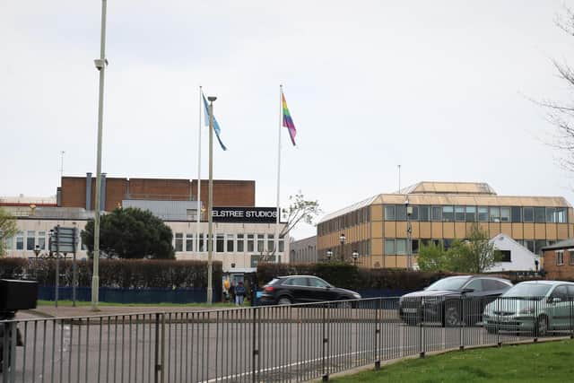 Elstree Studios in Borehamwood, Hertfordshire. Credit: Will Durrant/LDRS