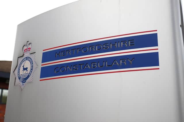 Hertfordshire Constabulary. Credit: Will Durrant/LDRS