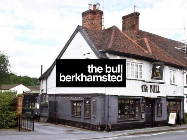 The Bull in Berkhamsted can be found at 10 High Street (HP4 2BS)