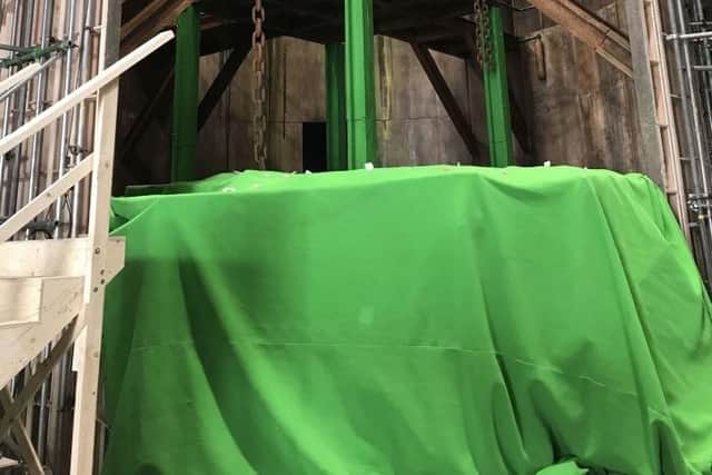 An image of the film set from the prosecution