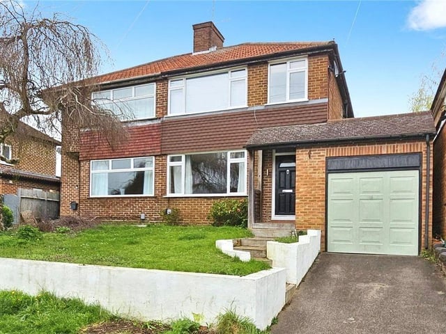 This three-bed semi-detached home is situated in the bustling community of Nash Mills.