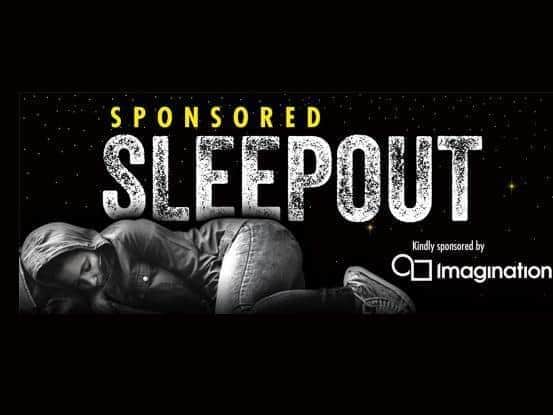 The sleepout will raise funds to help the charity to support those experiencing or facing homelessness.
