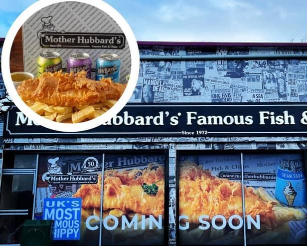 Mother Hubbard’s opens this weekend – and you could get fish and chips for just 45p
