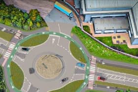 It is the first roundabout of its kind in Hertfordshire