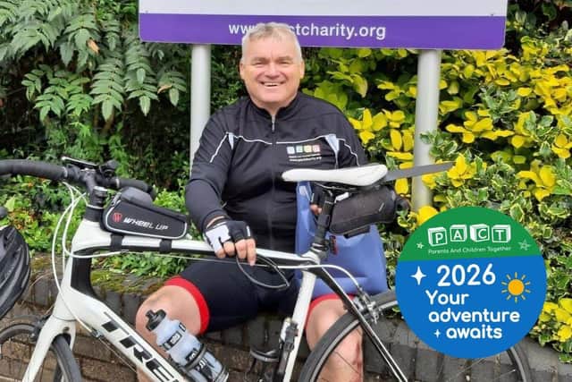 Phil completed a 170-mile cycling challenge to raise funds for PACT’s life-changing work