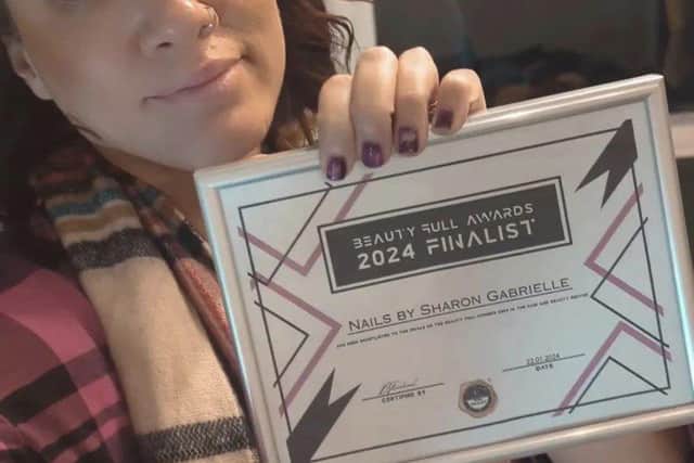 2024 Finalist Sharon Goodway, owner of Nails by Sharon Gabrielle