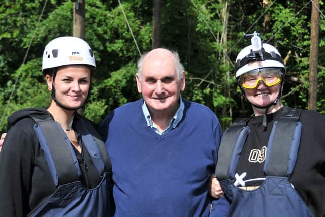 Ken with Beth and Adele