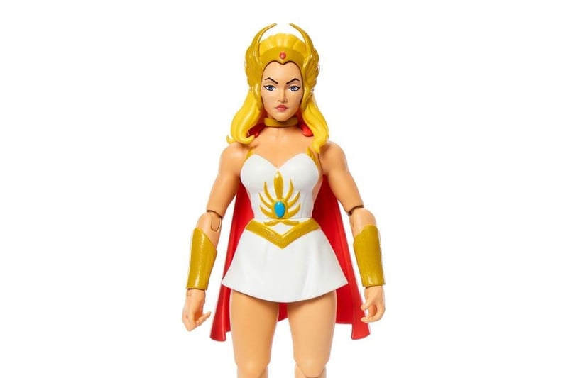 Not to leave the girls out of the games, He-Man's twin sister also had a very cool toy line of her own, scaled to the same size as the Masters of the Universe toy line, which meant you could play with them together.
