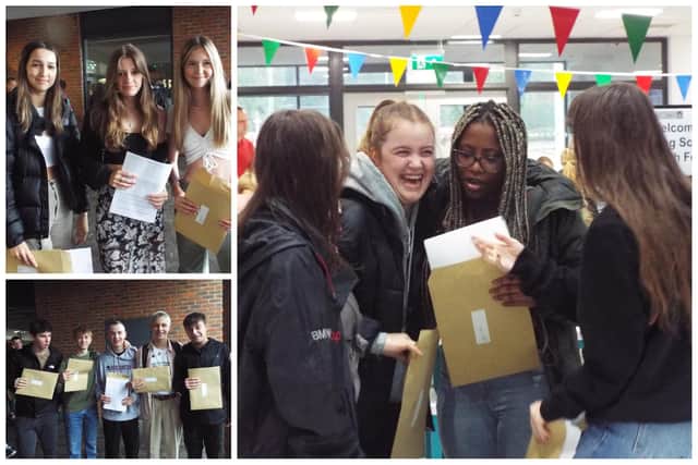 Tring School students celebrate their GCSE results