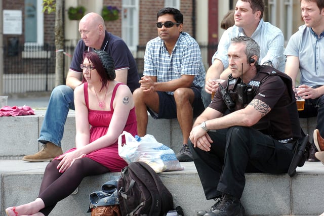 The Sunderland Live Fringe Festival 12 years ago. Who do you recognise in this photo?