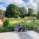 The 19th century cemetery was recognised by Keep Britain Tidy.