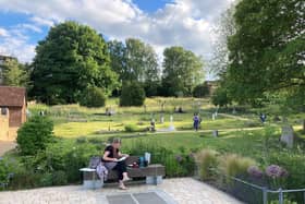 The 19th century cemetery was recognised by Keep Britain Tidy.