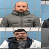 They have all been sent to jail following a Hertfordshire Constabulary investigation