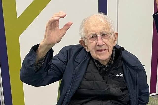 Roy Briggs (pictured) is turning 100 this weekend