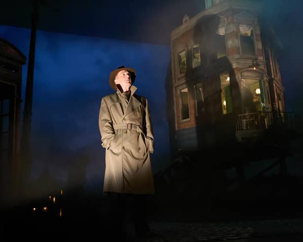 Liam Brennan as Inspector Goole, photo by Mark Douet