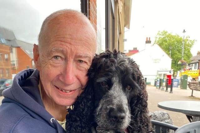 Berkhamsted's Brian Buckell recognised for his commitment to Hearing Dogs charity.