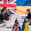 David Taylor MP in talks with Ukrainian Defence Minister at secret Kyiv location