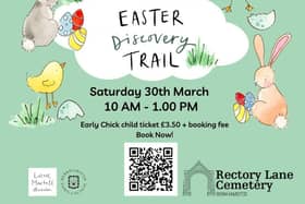 The Easter Discovery Trail is designed by illustrator Lizzie Martell