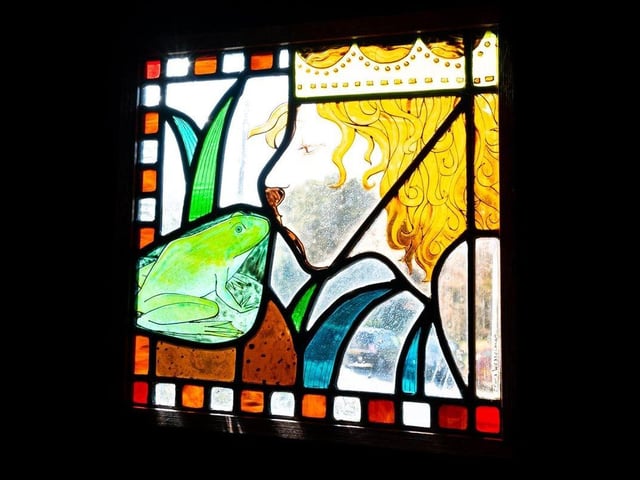 This enchanting window completes this quite literally fairytale cottage.